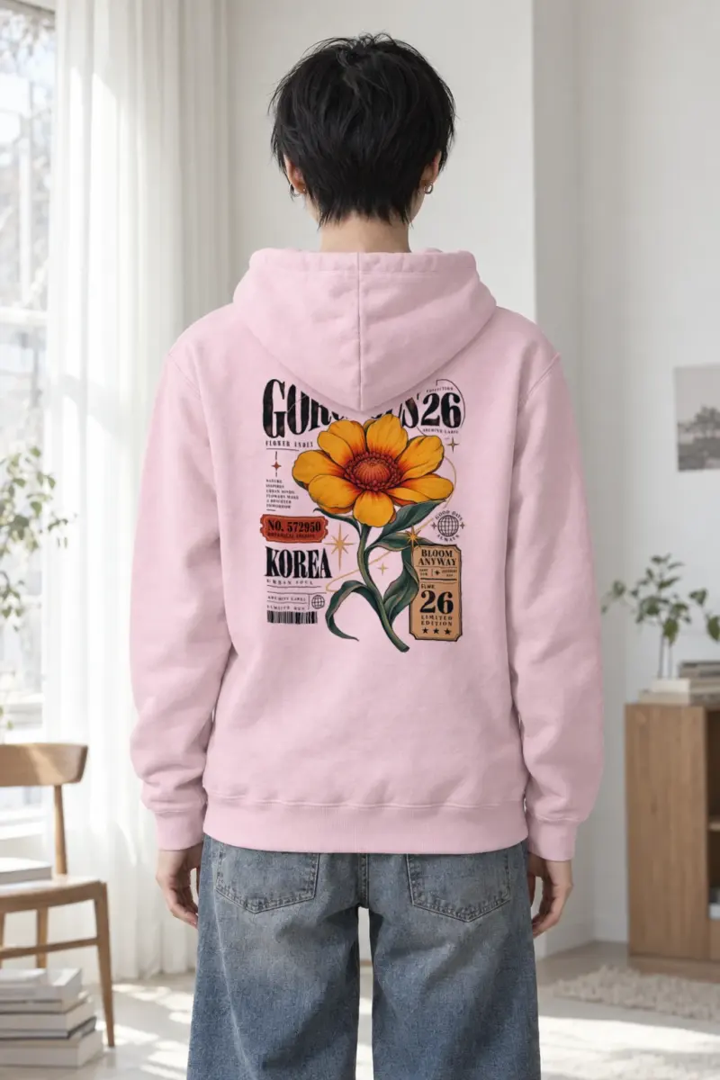 "Flower Index" Heavy Blend Unisex Pullover Hoodie