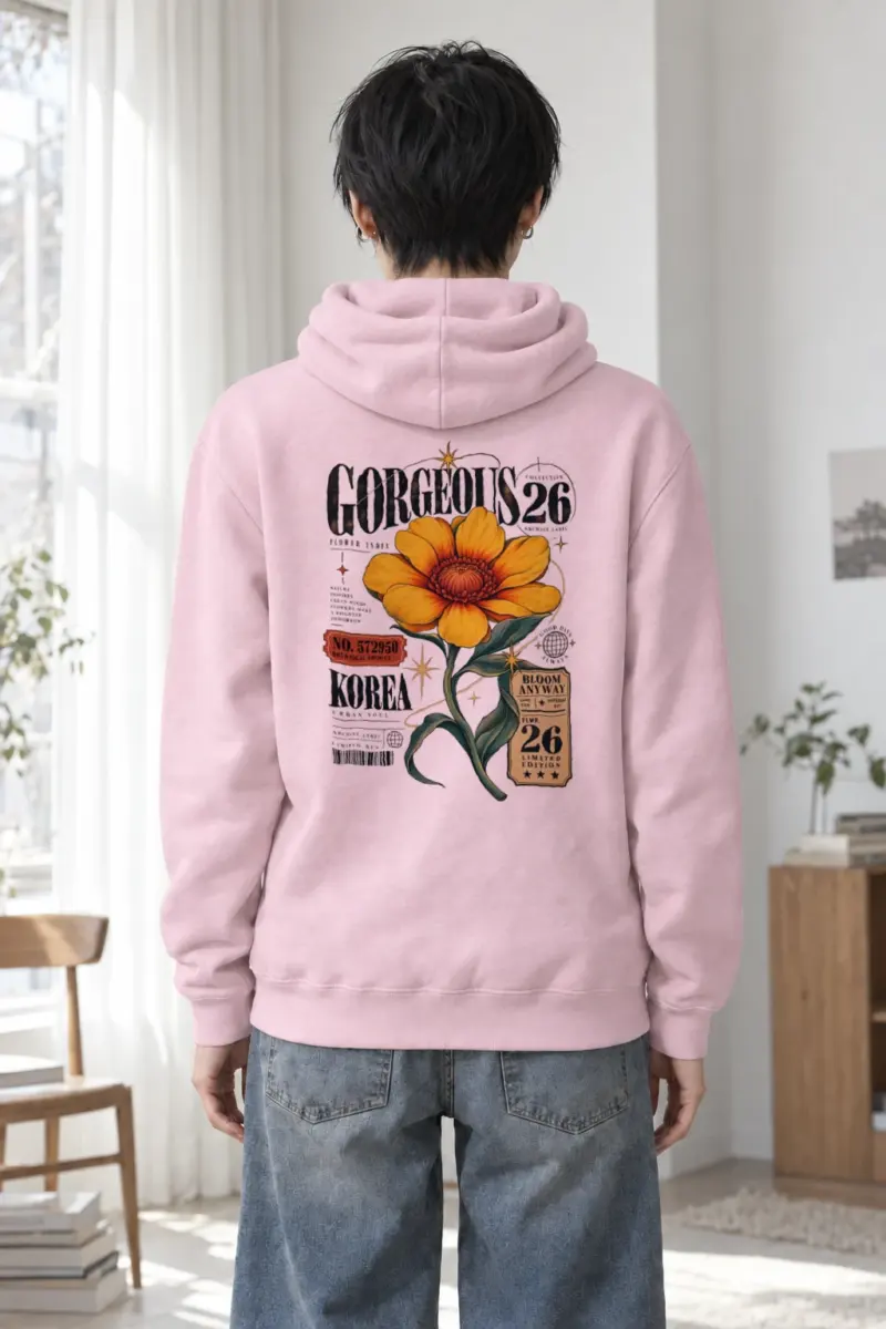 "Flower Index" Heavy Blend Unisex Pullover Hoodie