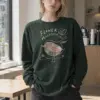 "Flower Mountain Fly Free" Unisex Longsleeve T-shirt | Gildan 2400