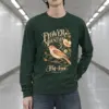 "Flower Mountain Fly Free" Unisex Longsleeve T-shirt