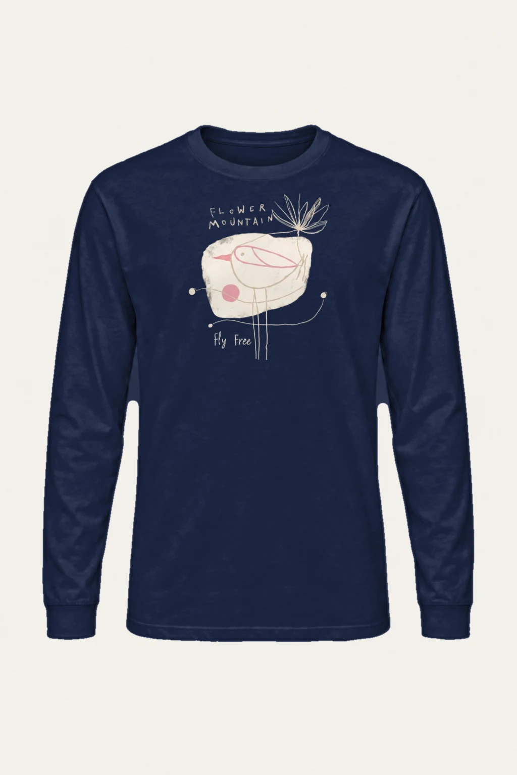 "Flower Mountain" Unisex Longsleeve T-shirt | Gildan 2400