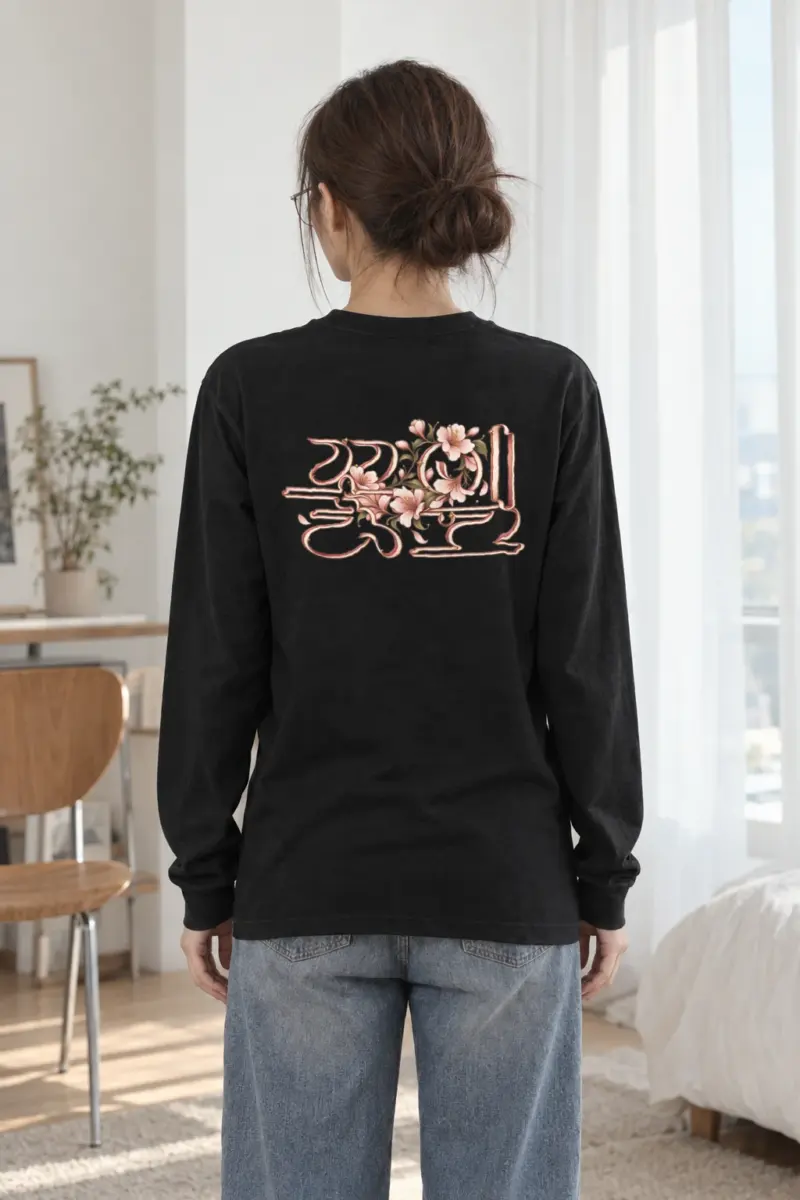 "Flower Petals" Unisex Longsleeve T-shirt