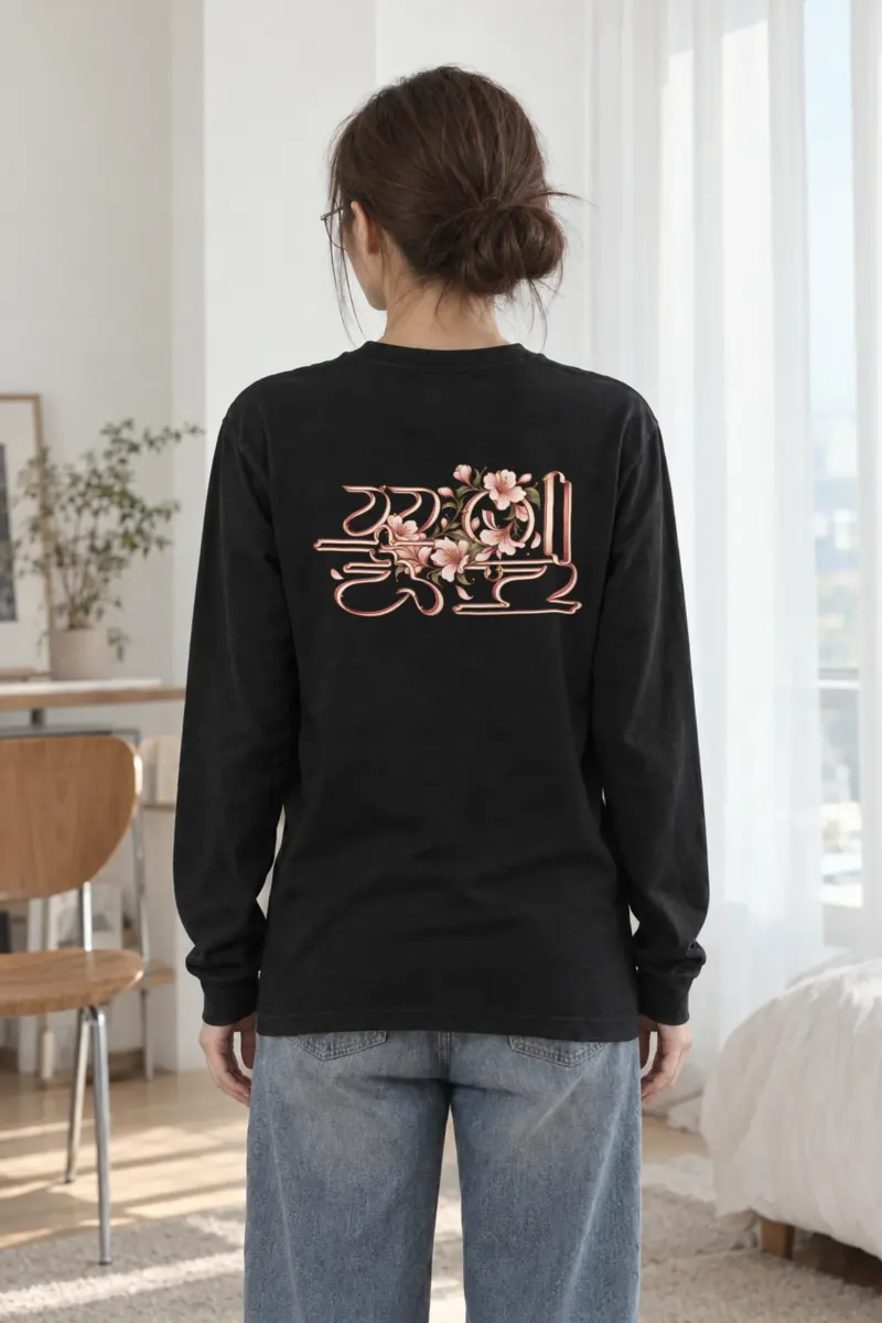 "Flower Petals" Unisex Longsleeve T-shirt