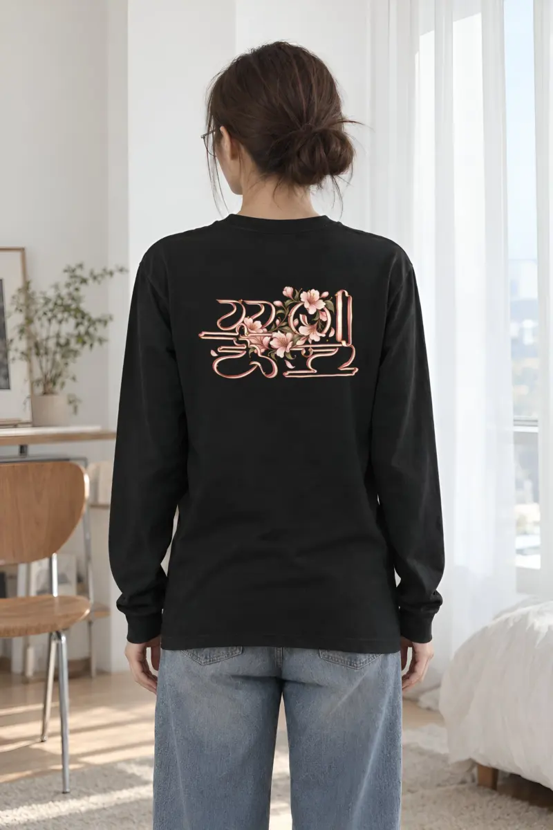 "Flower Petals" Unisex Longsleeve T-shirt