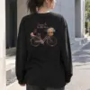 "Flower Ride" Unisex Longsleeve T-shirt | Gildan 2400