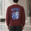 "Flower Road Hanbok" Heavy Blend Unisex Crewneck Sweatshirt | Gildan 18000