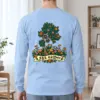 "Flowering Garden Banner" Unisex Longsleeve T-shirt