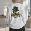 "Flowering Garden Banner" Unisex Longsleeve T-shirt | Gildan 2400