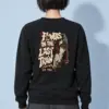 "Flowers On The Last Train New York" Heavy Blend Unisex Crewneck Sweatshirt