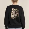 "Flowers On The Last Train New York" Heavy Blend Unisex Crewneck Sweatshirt