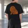 "Flowing Mane Lion" Heavyweight Unisex Crewneck T-shirt | Gildan 5000