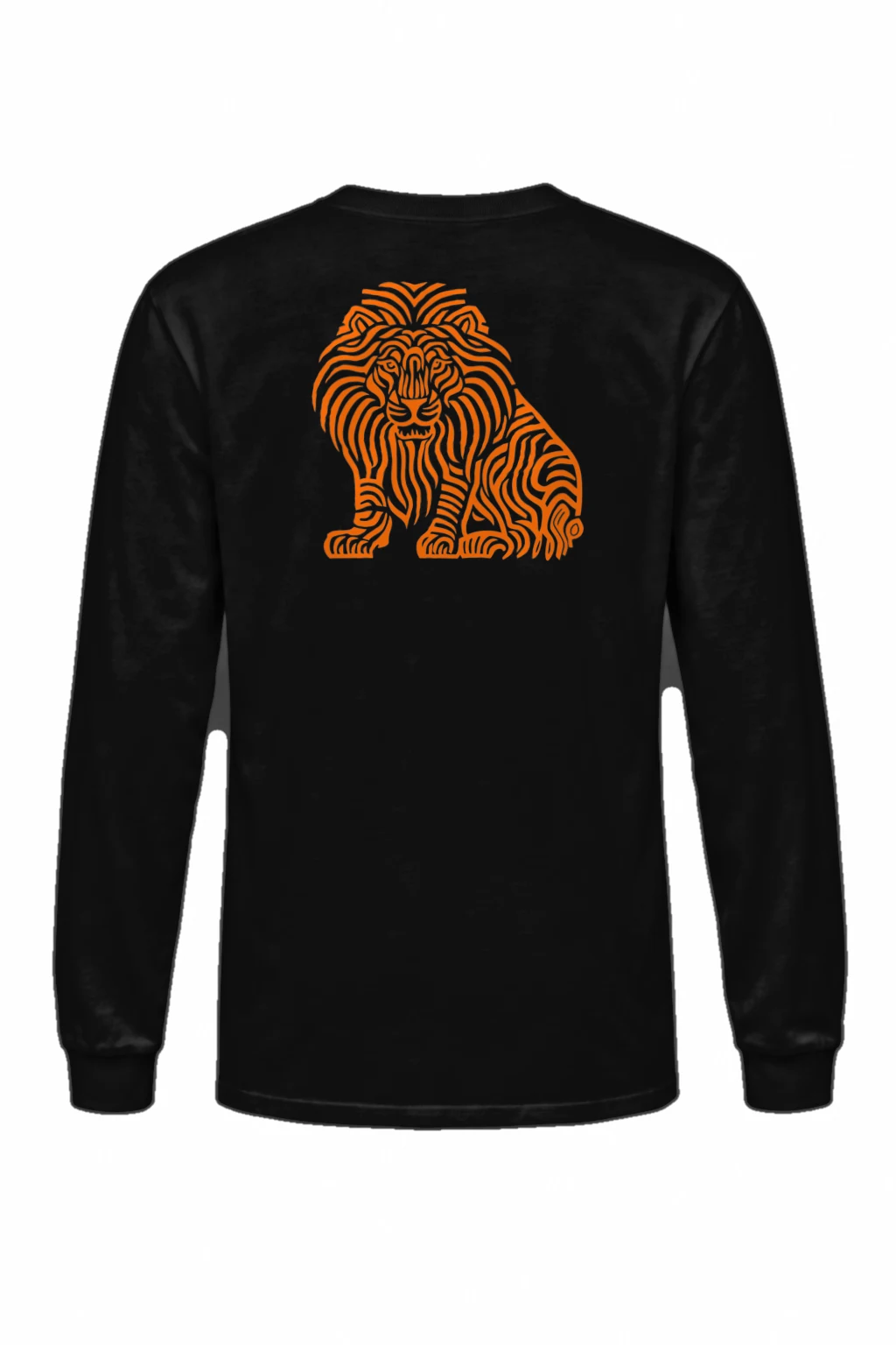 "Flowing Mane Lion" Unisex Longsleeve T-shirt | Gildan 2400