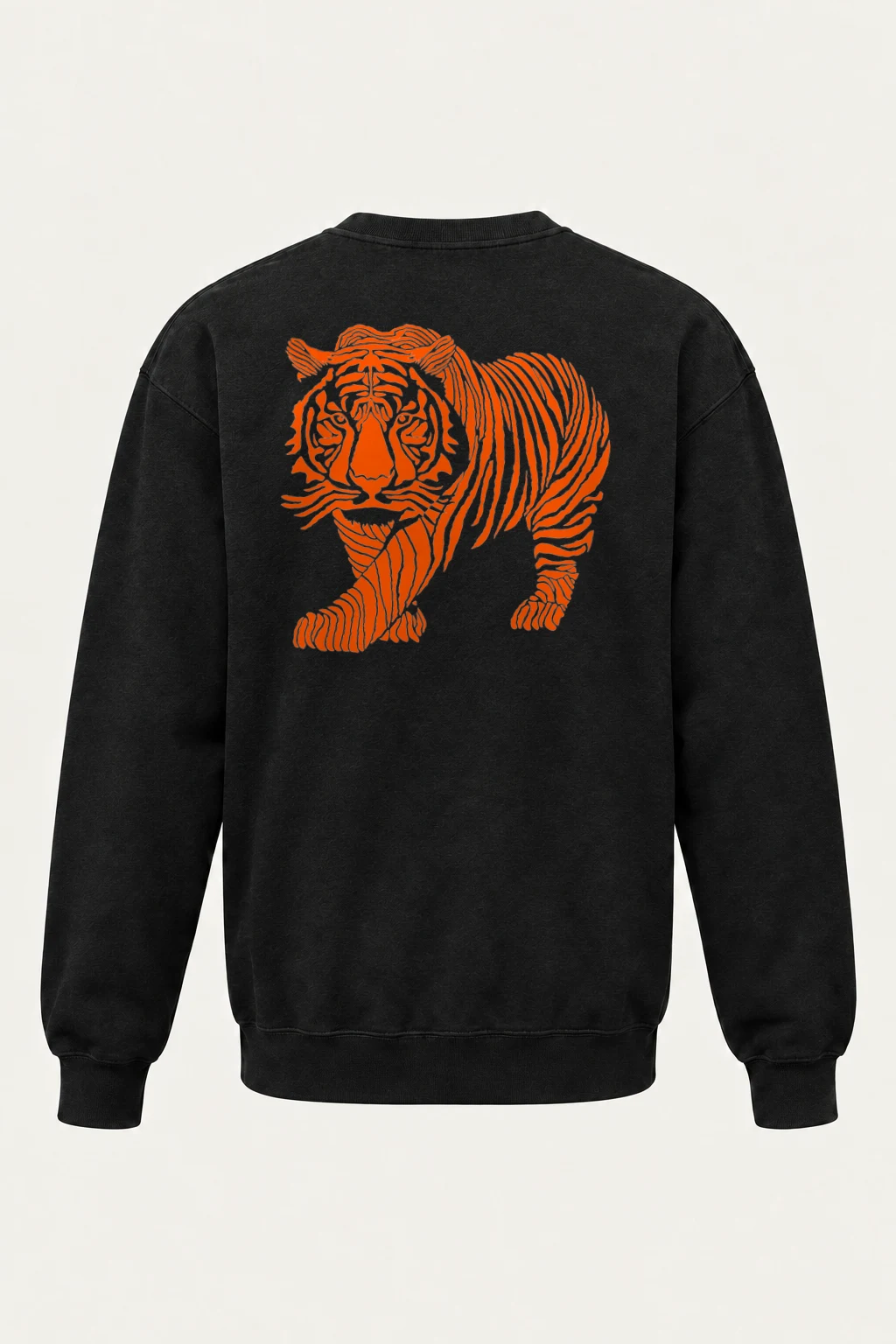 "Flowing Tiger Lines" Heavy Blend Unisex Crewneck Sweatshirt | Gildan 18000