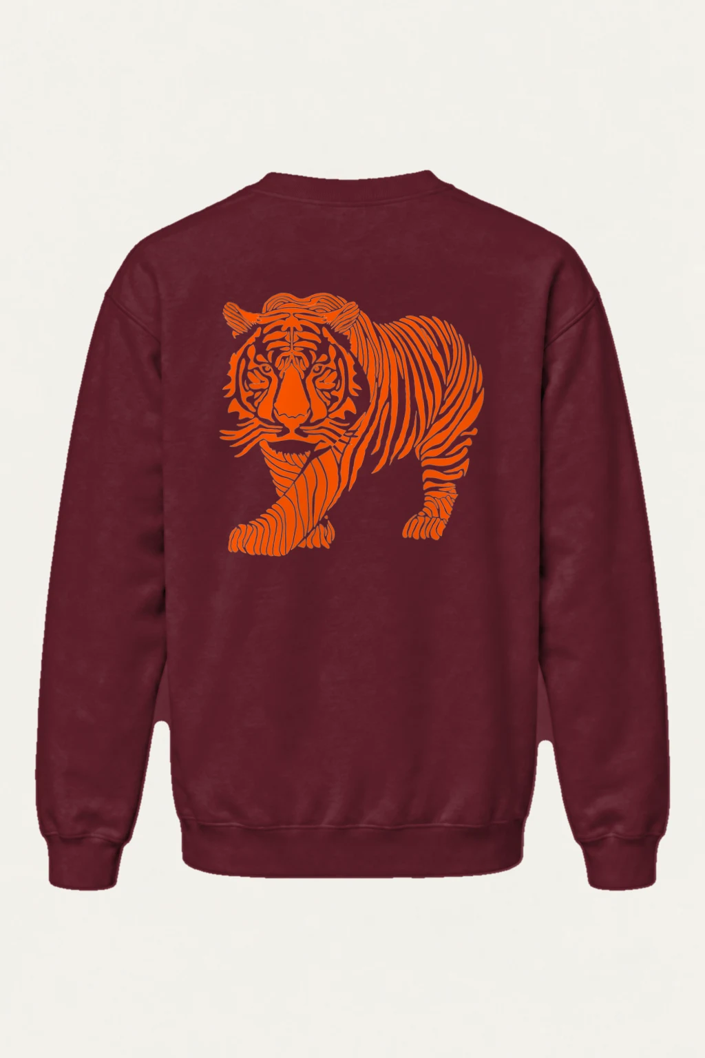 "Flowing Tiger Lines" Heavy Blend Unisex Crewneck Sweatshirt | Gildan 18000