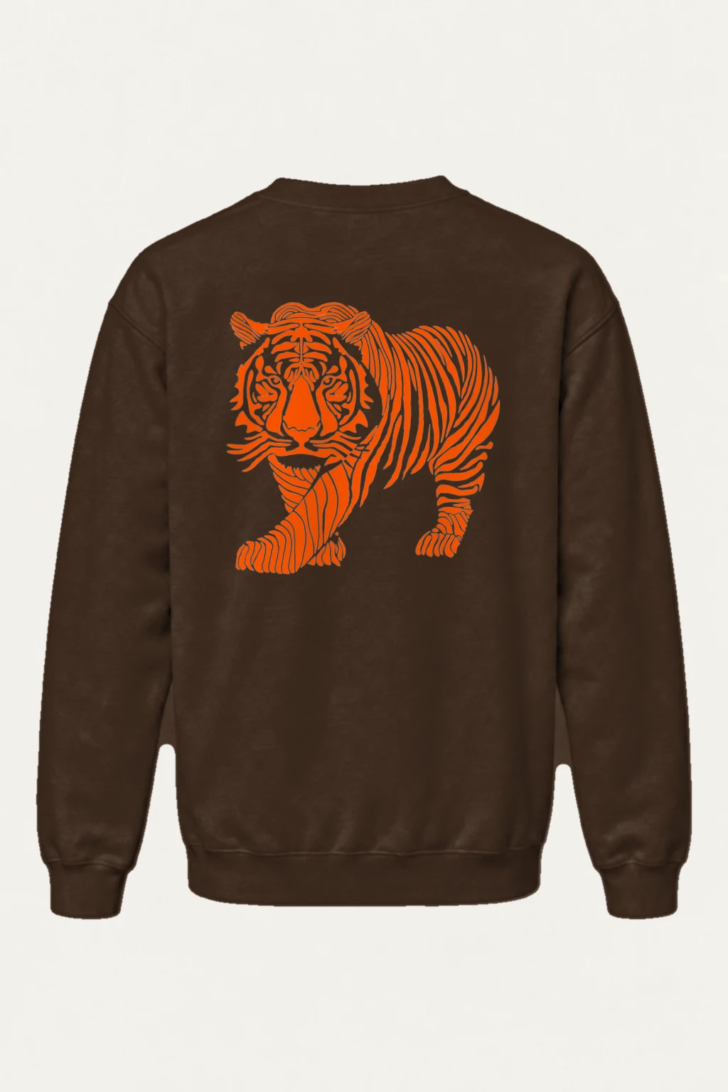 "Flowing Tiger Lines" Heavy Blend Unisex Crewneck Sweatshirt | Gildan 18000