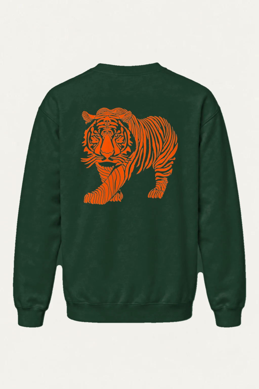 "Flowing Tiger Lines" Heavy Blend Unisex Crewneck Sweatshirt | Gildan 18000