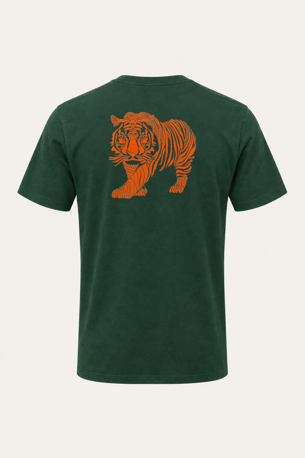"Flowing Tiger Lines" Heavyweight Unisex Crewneck T-shirt | Gildan 5000