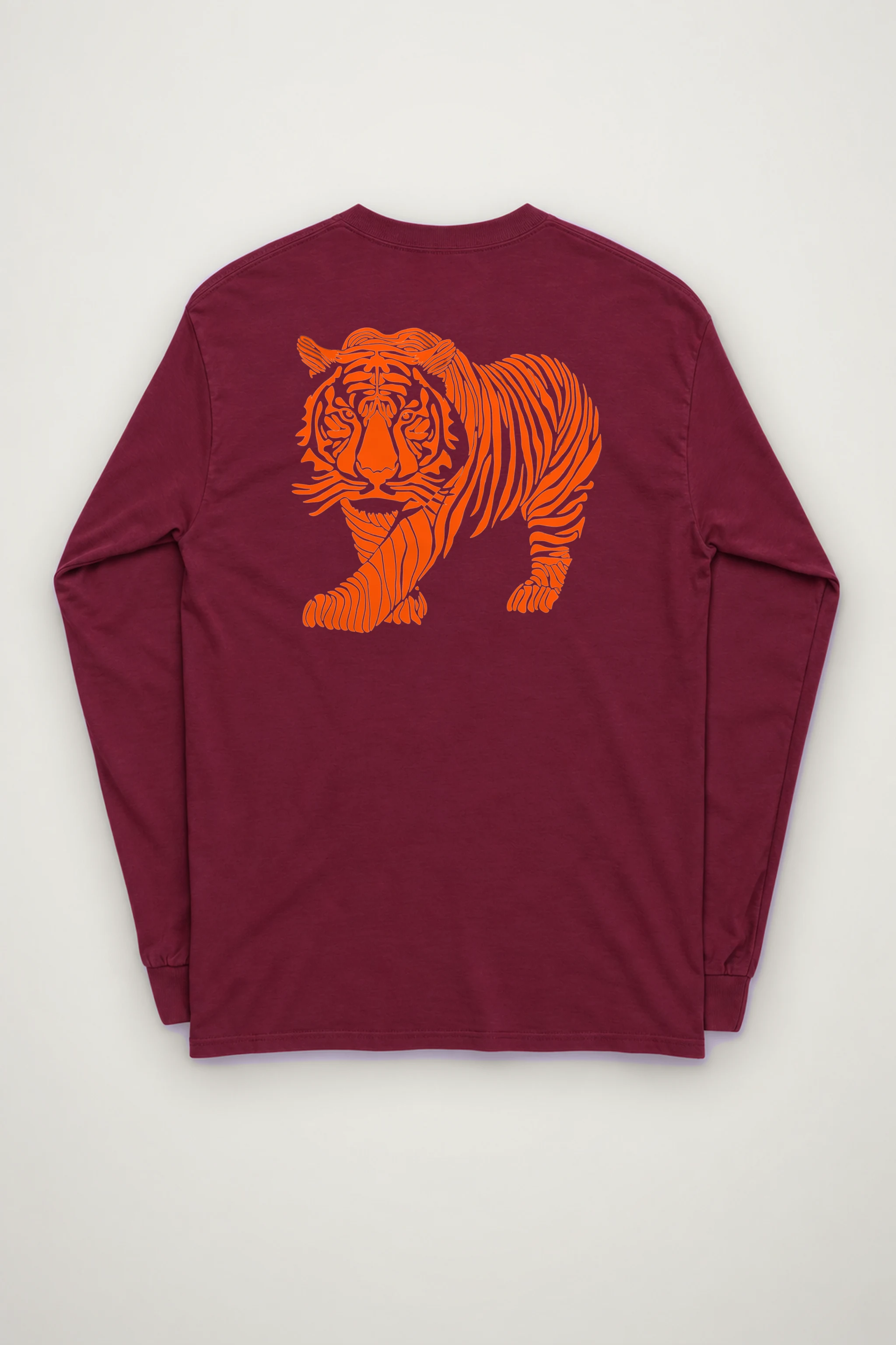 "Flowing Tiger" Unisex Longsleeve T-shirt