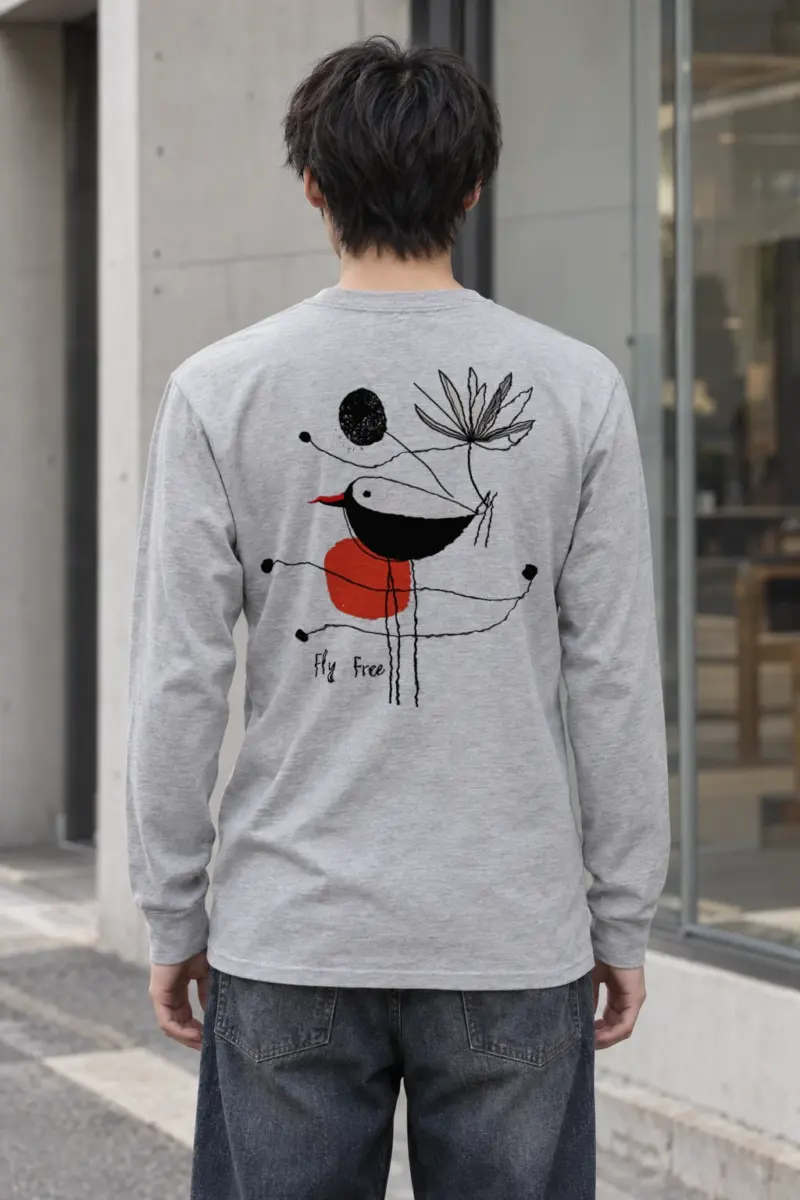 "Fly Free Bird" Unisex Longsleeve T-shirt