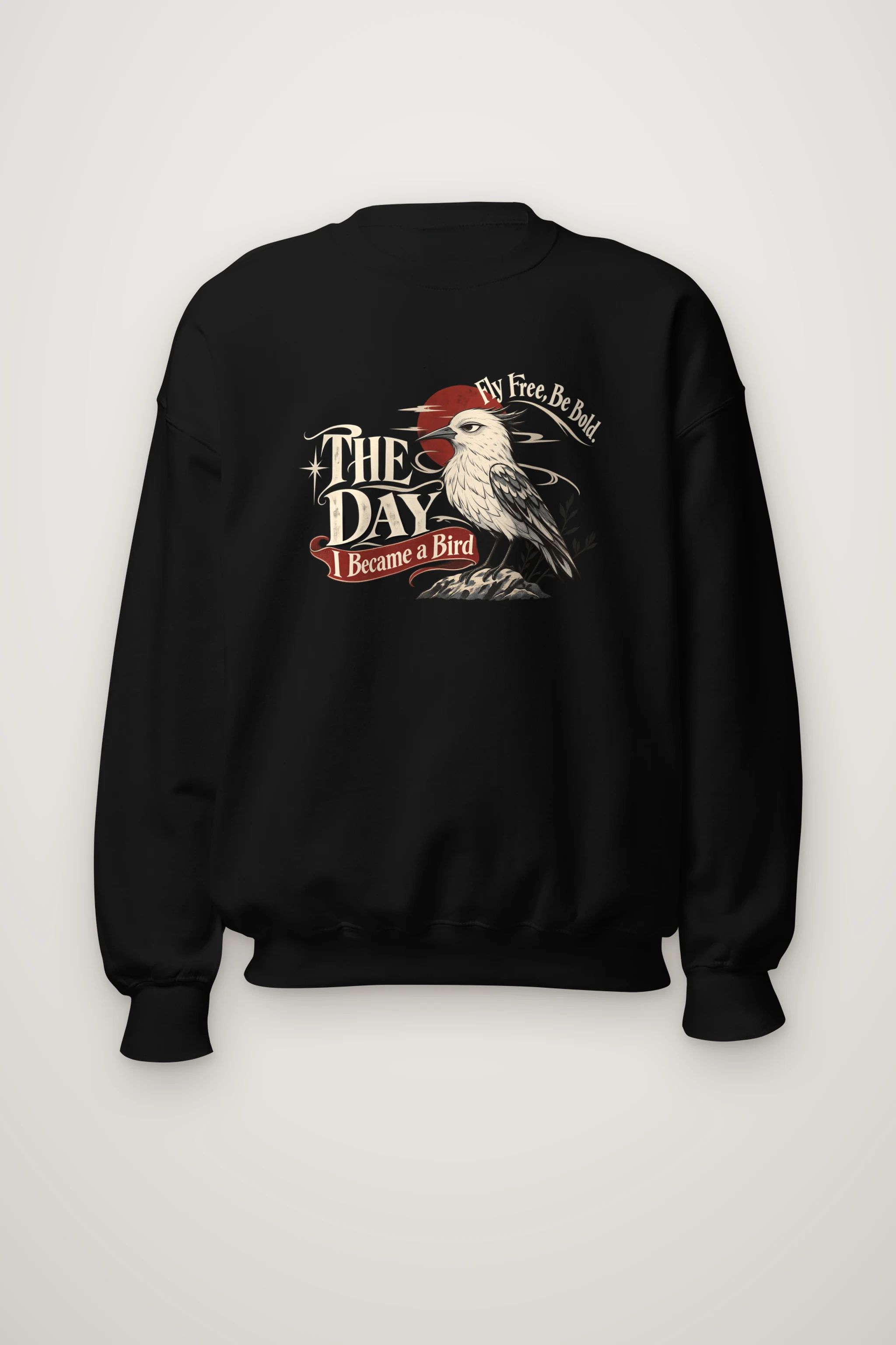 "Fly Free" Heavy Blend Unisex Crewneck Sweatshirt