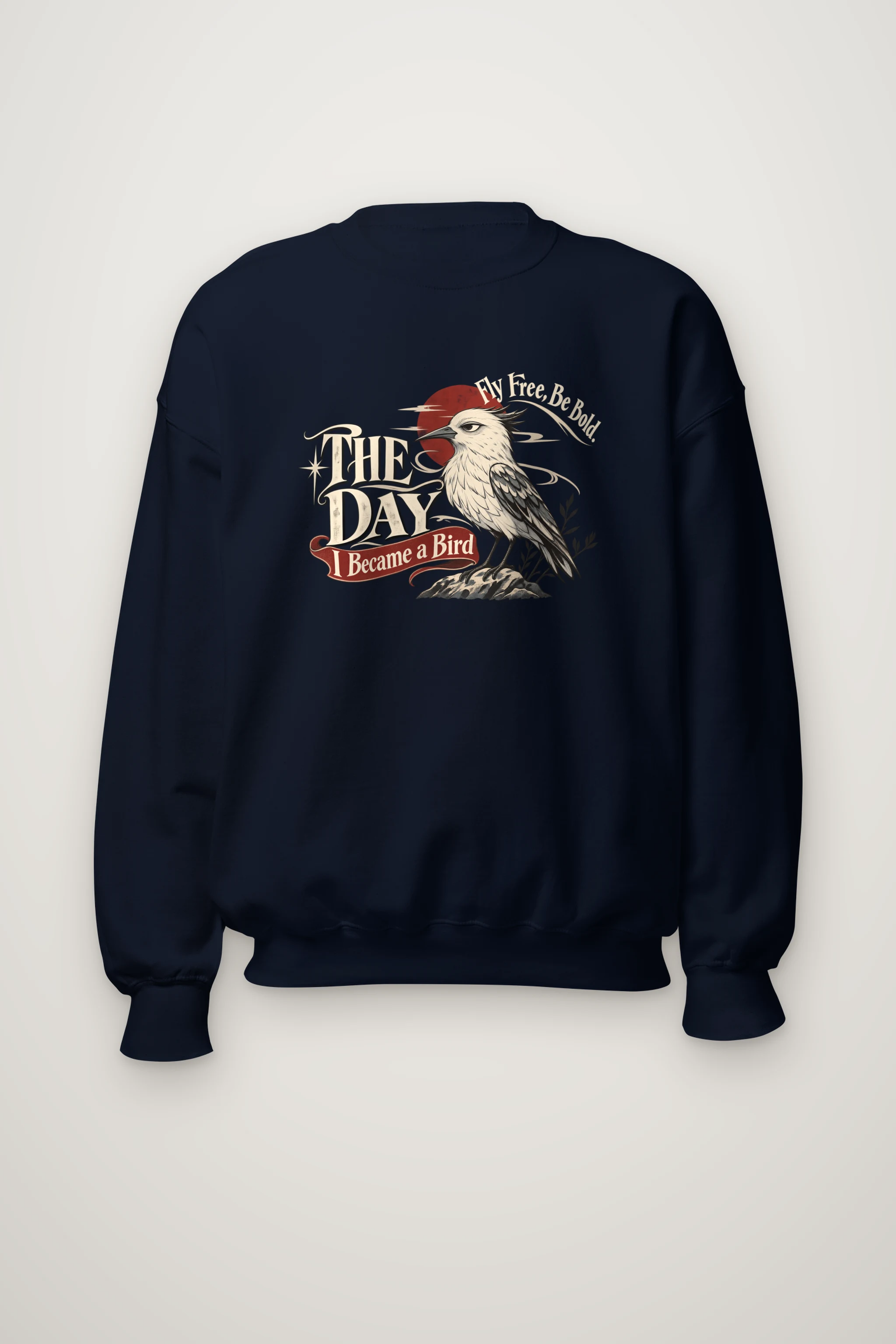 "Fly Free" Heavy Blend Unisex Crewneck Sweatshirt
