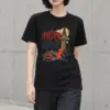 "Woman In Red Dress" Heavyweight Unisex Crewneck T-shirt | Gildan 5000