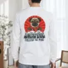 "Follow The Pug" Unisex Longsleeve T-shirt