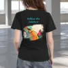 "Follow The Rainbow" Heavyweight Unisex Crewneck T-shirt