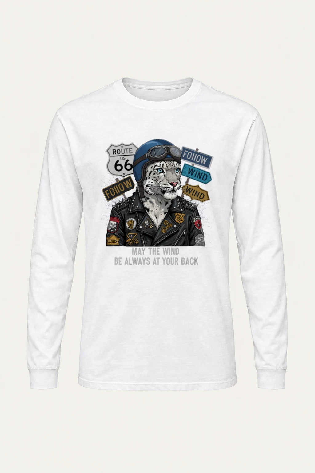 "Follow The Wind" Unisex Longsleeve T-shirt | Gildan 2400