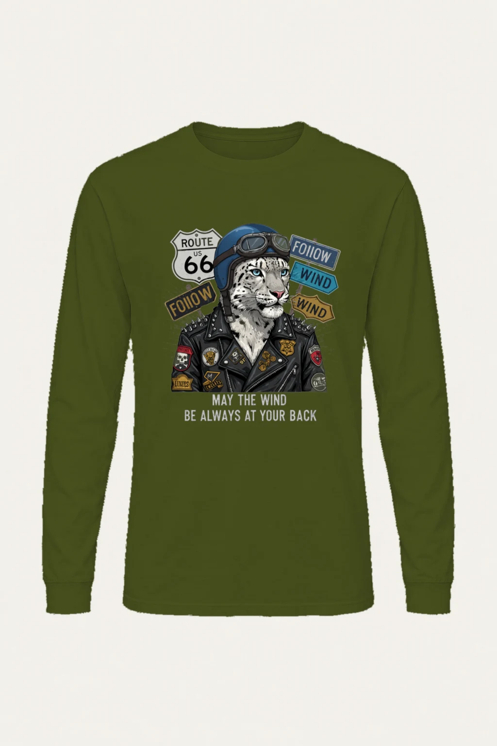 "Follow The Wind" Unisex Longsleeve T-shirt | Gildan 2400