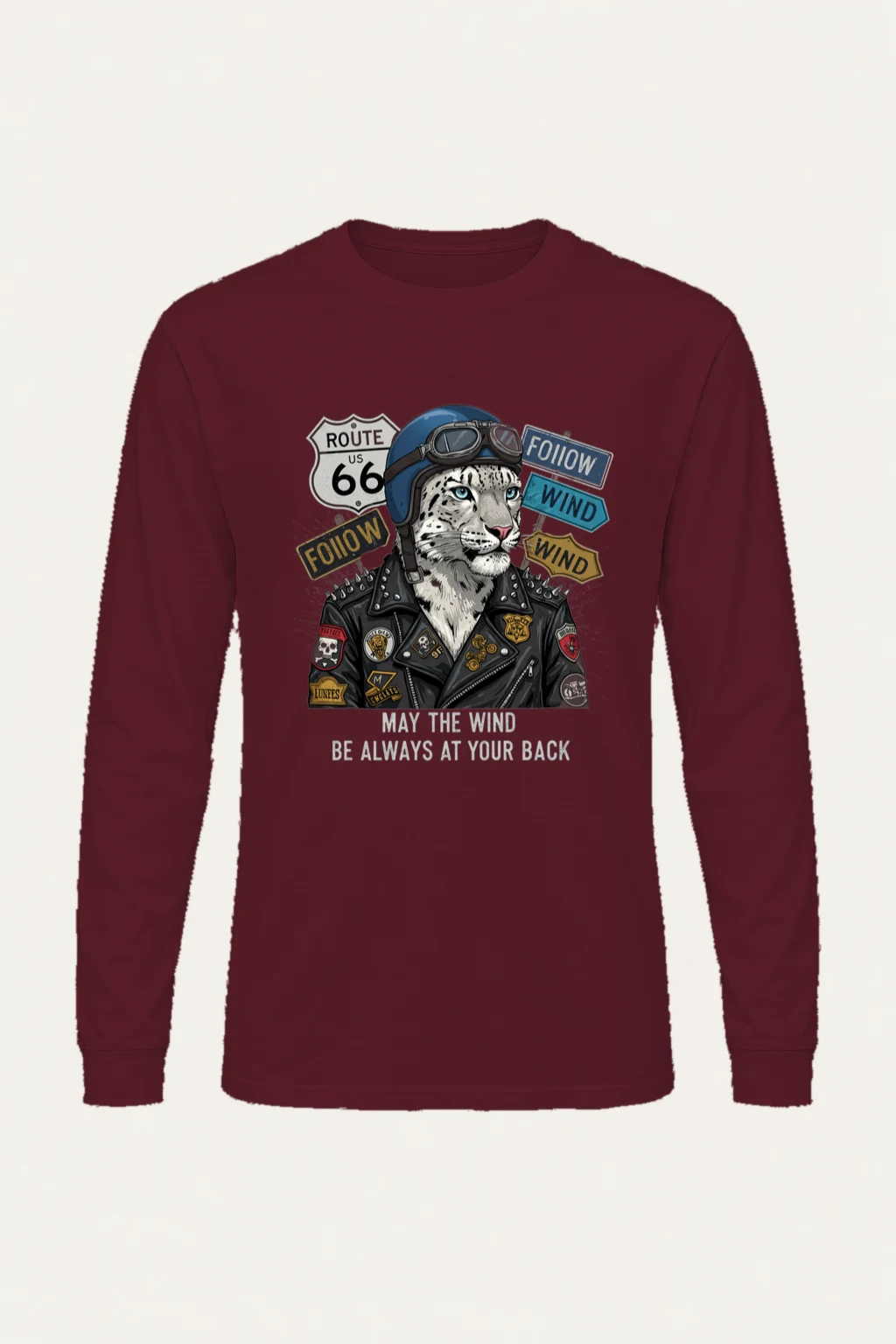 "Follow The Wind" Unisex Longsleeve T-shirt | Gildan 2400