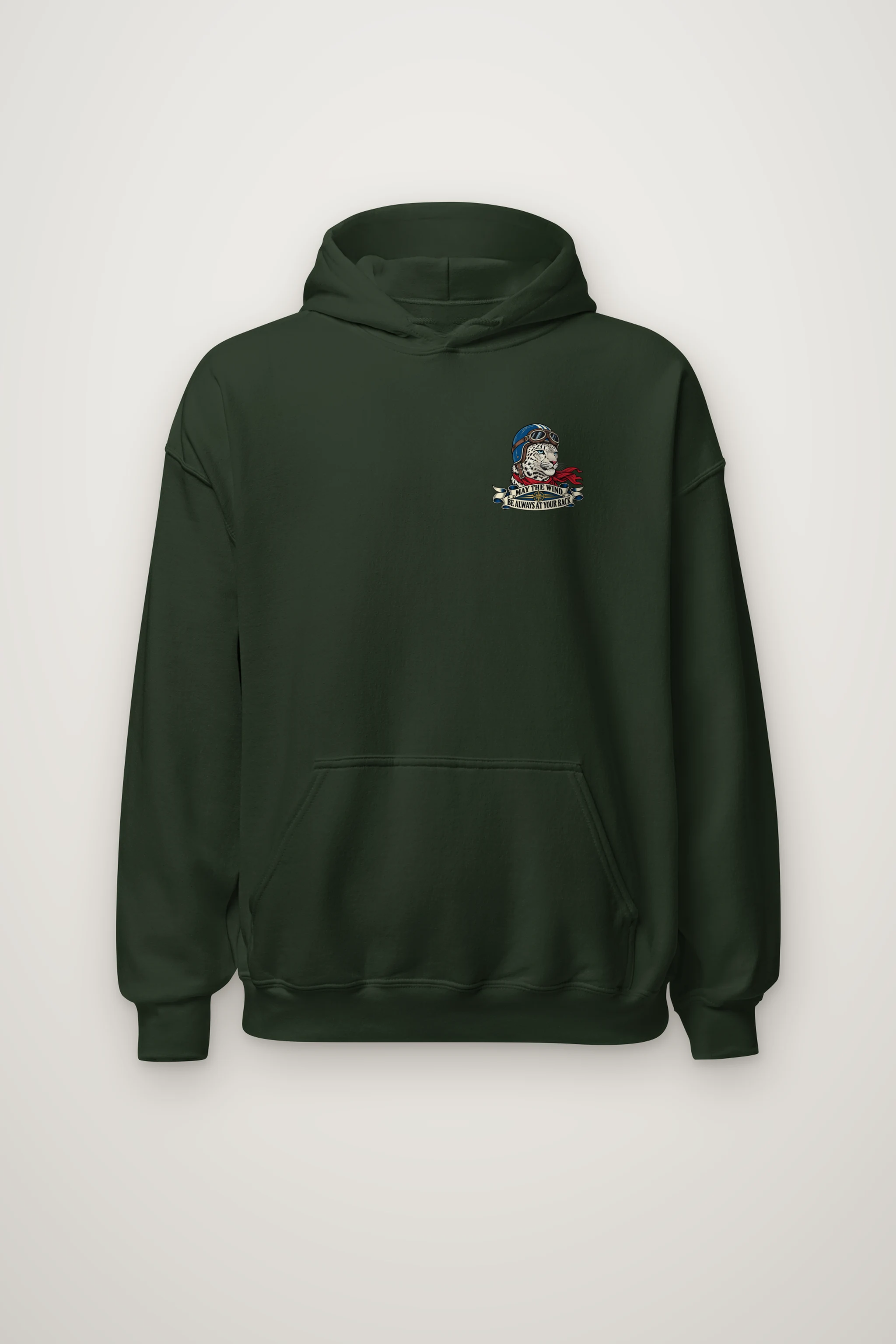 "Follow Wind Route 66" Heavy Blend Unisex Pullover Hoodie