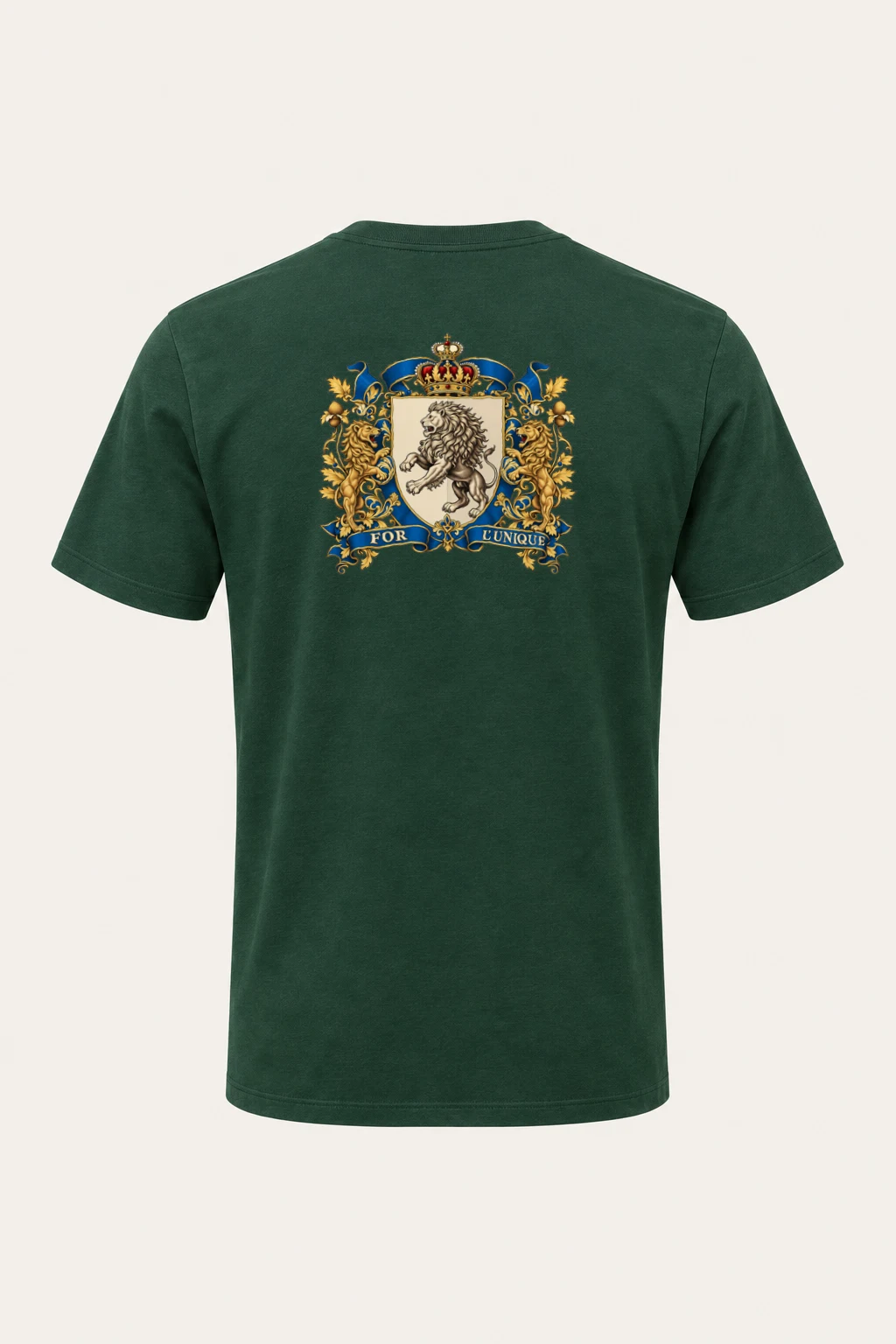 "For L'Unique Heraldry" Heavyweight Unisex Crewneck T-shirt | Gildan 5000