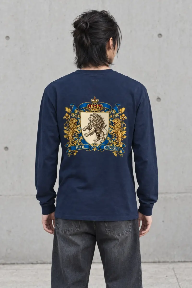 "For L'Unique Heraldry" Unisex Longsleeve T-shirt | Gildan 2400