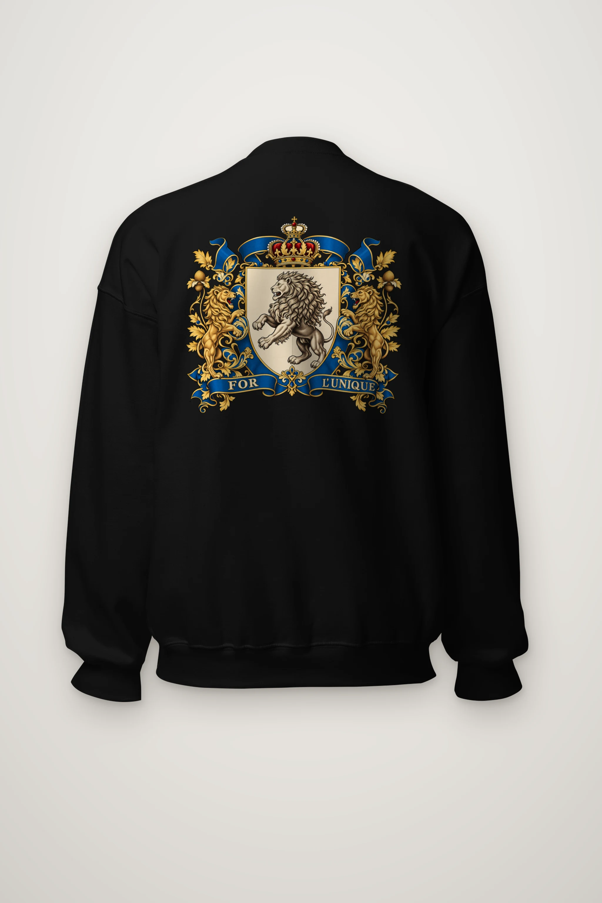 "For L'Unique Lion" Heavy Blend Unisex Crewneck Sweatshirt