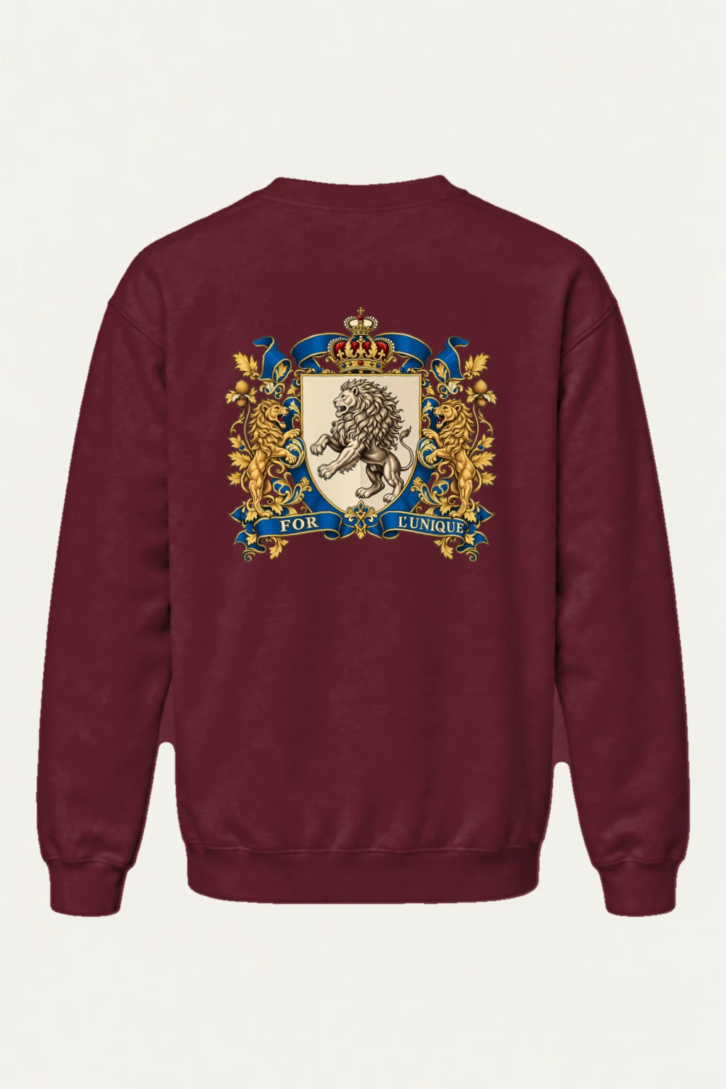 "For L'Unique Lion" Heavy Blend Unisex Crewneck Sweatshirt | Gildan 18000