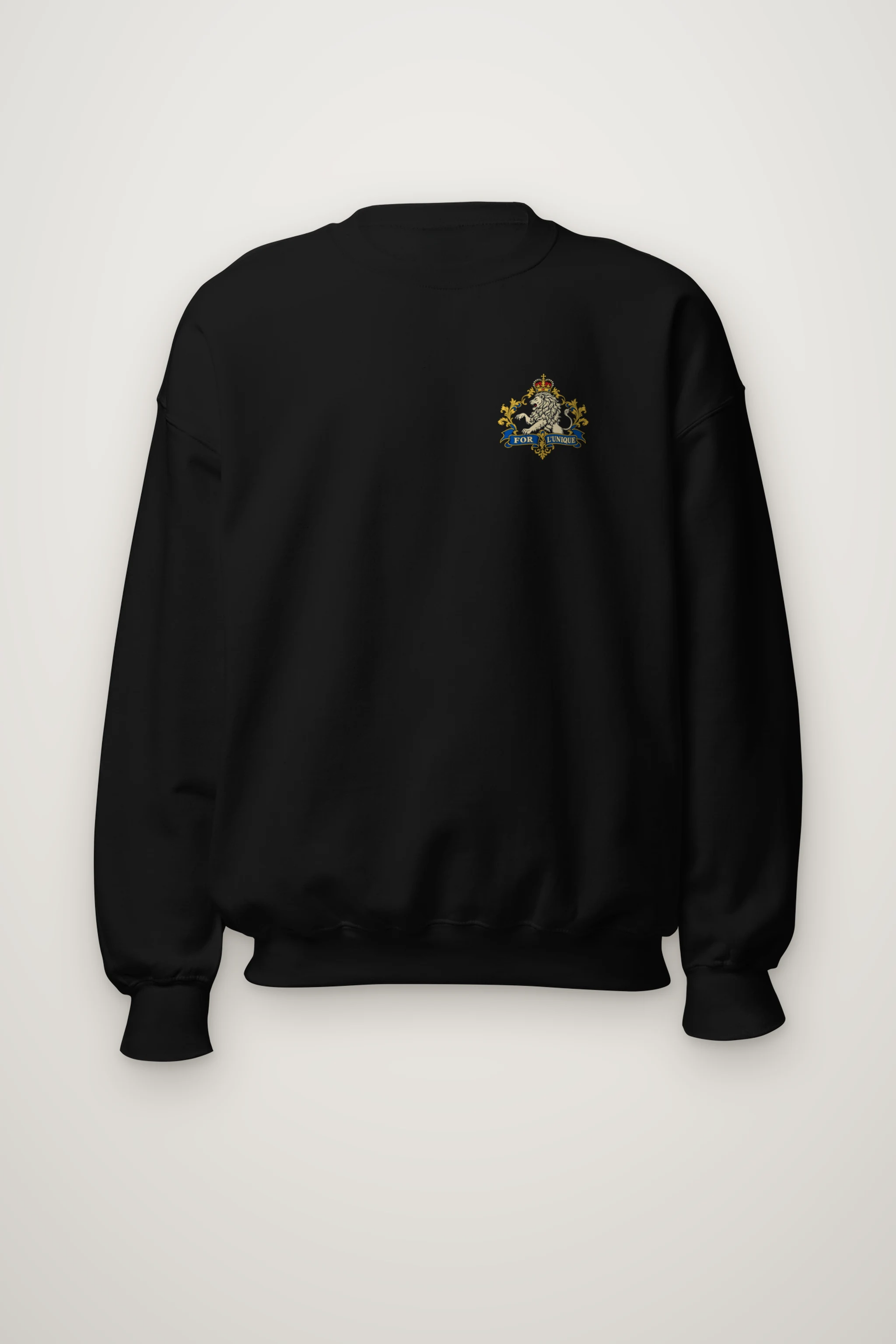 "For L'Unique Lion" Heavy Blend Unisex Crewneck Sweatshirt