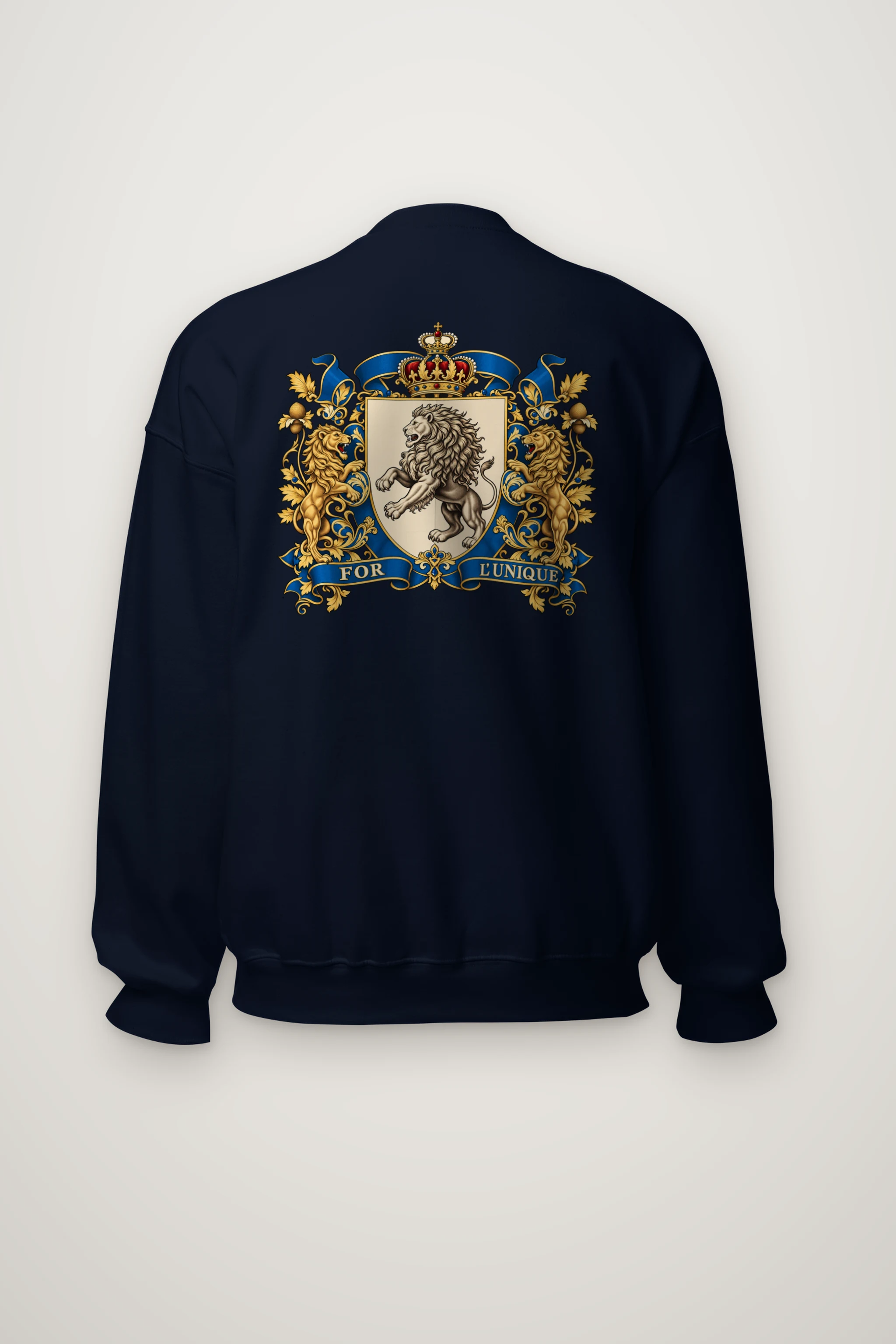 "For L'Unique Lion" Heavy Blend Unisex Crewneck Sweatshirt