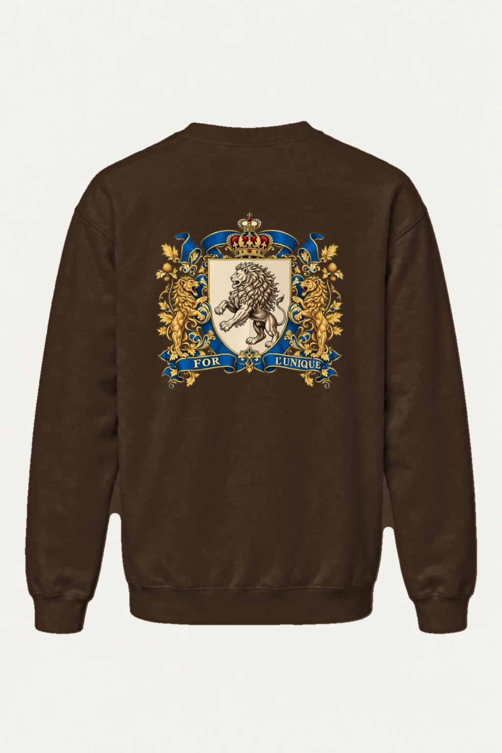 "For L'Unique Lion" Heavy Blend Unisex Crewneck Sweatshirt | Gildan 18000