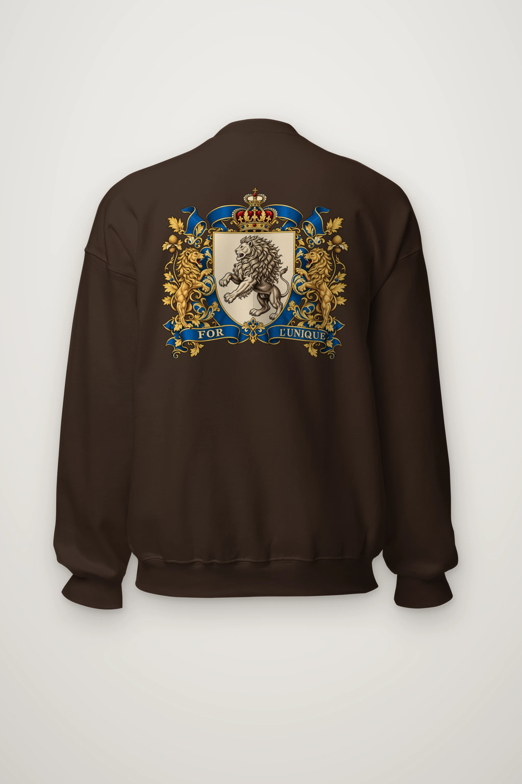 "For L'Unique Lion" Heavy Blend Unisex Crewneck Sweatshirt