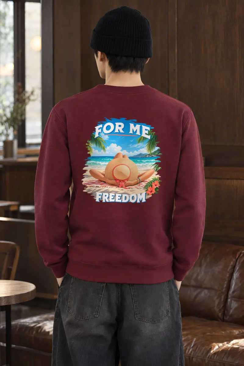 "For Me Freedom" Heavy Blend Unisex Crewneck Sweatshirt