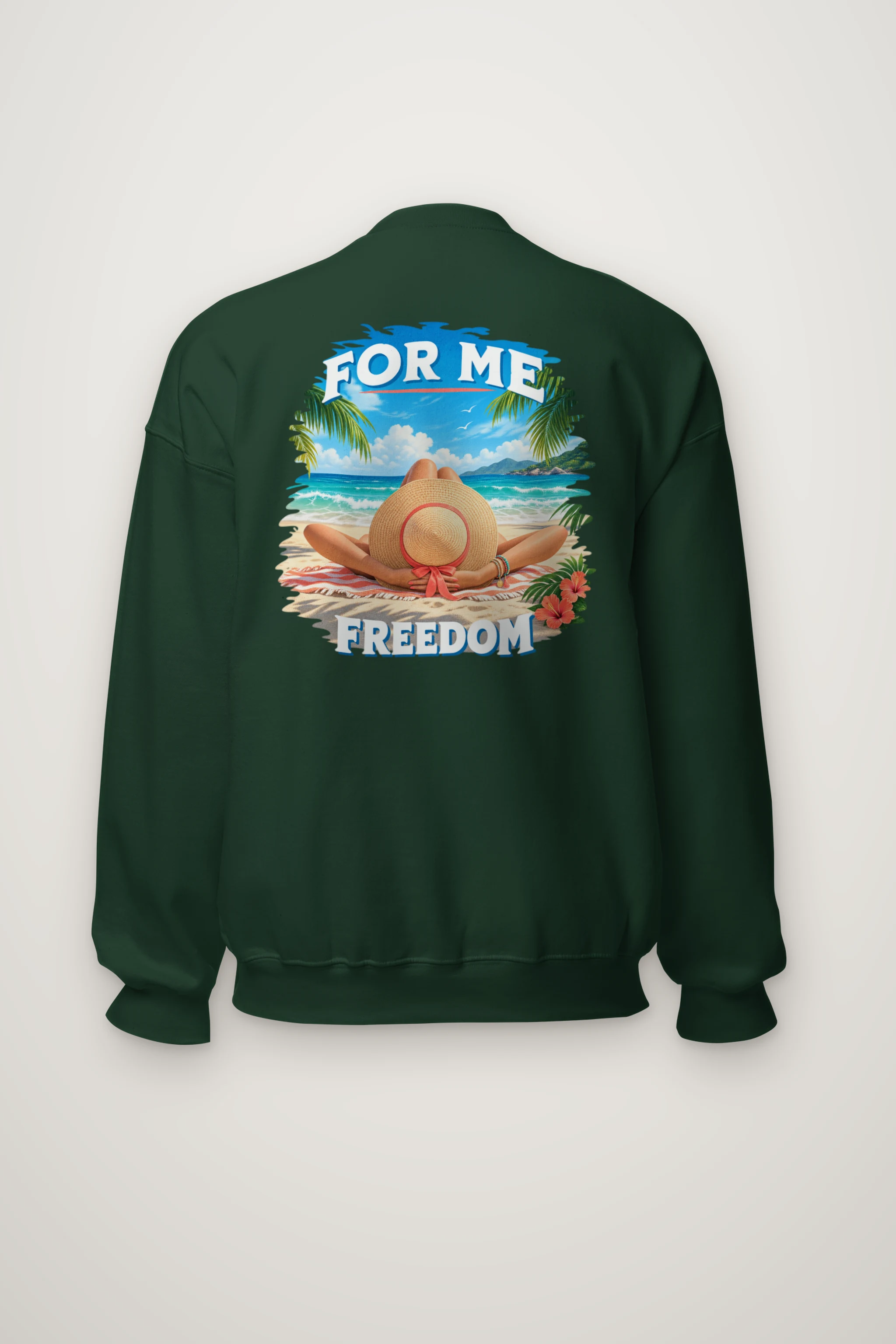 "For Me Freedom" Heavy Blend Unisex Crewneck Sweatshirt