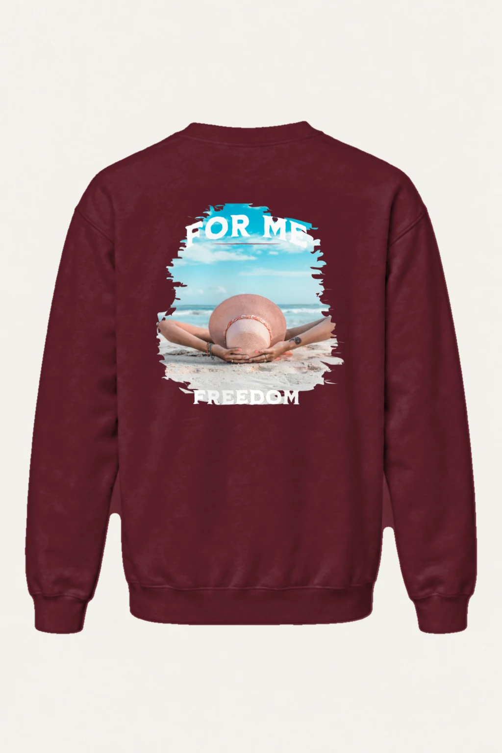 "For Me Freedom" Heavy Blend Unisex Crewneck Sweatshirt | Gildan 18000