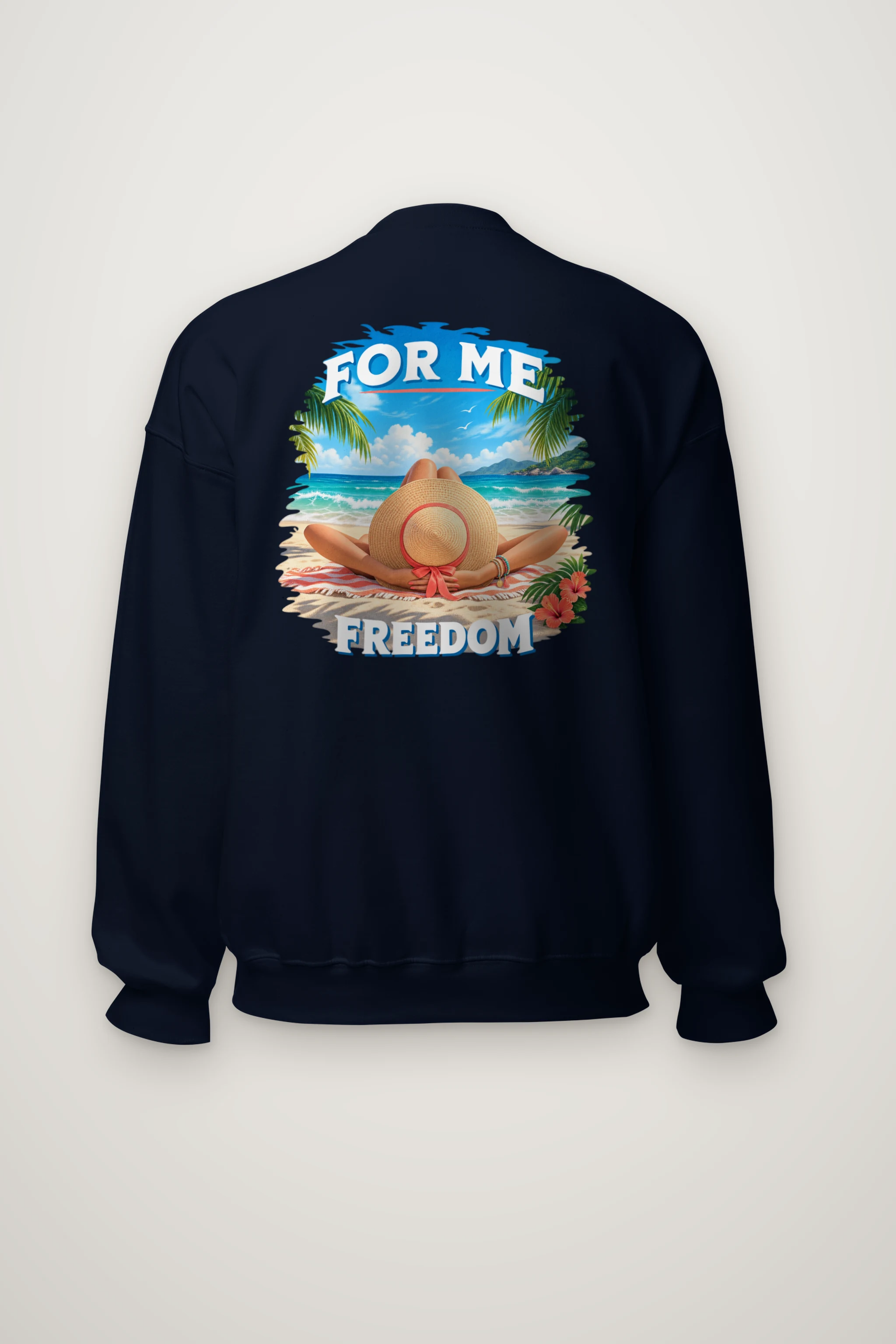 "For Me Freedom" Heavy Blend Unisex Crewneck Sweatshirt