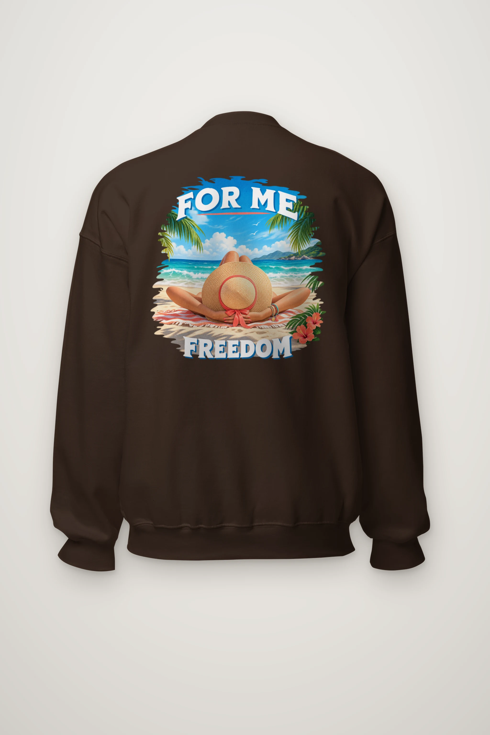 "For Me Freedom" Heavy Blend Unisex Crewneck Sweatshirt