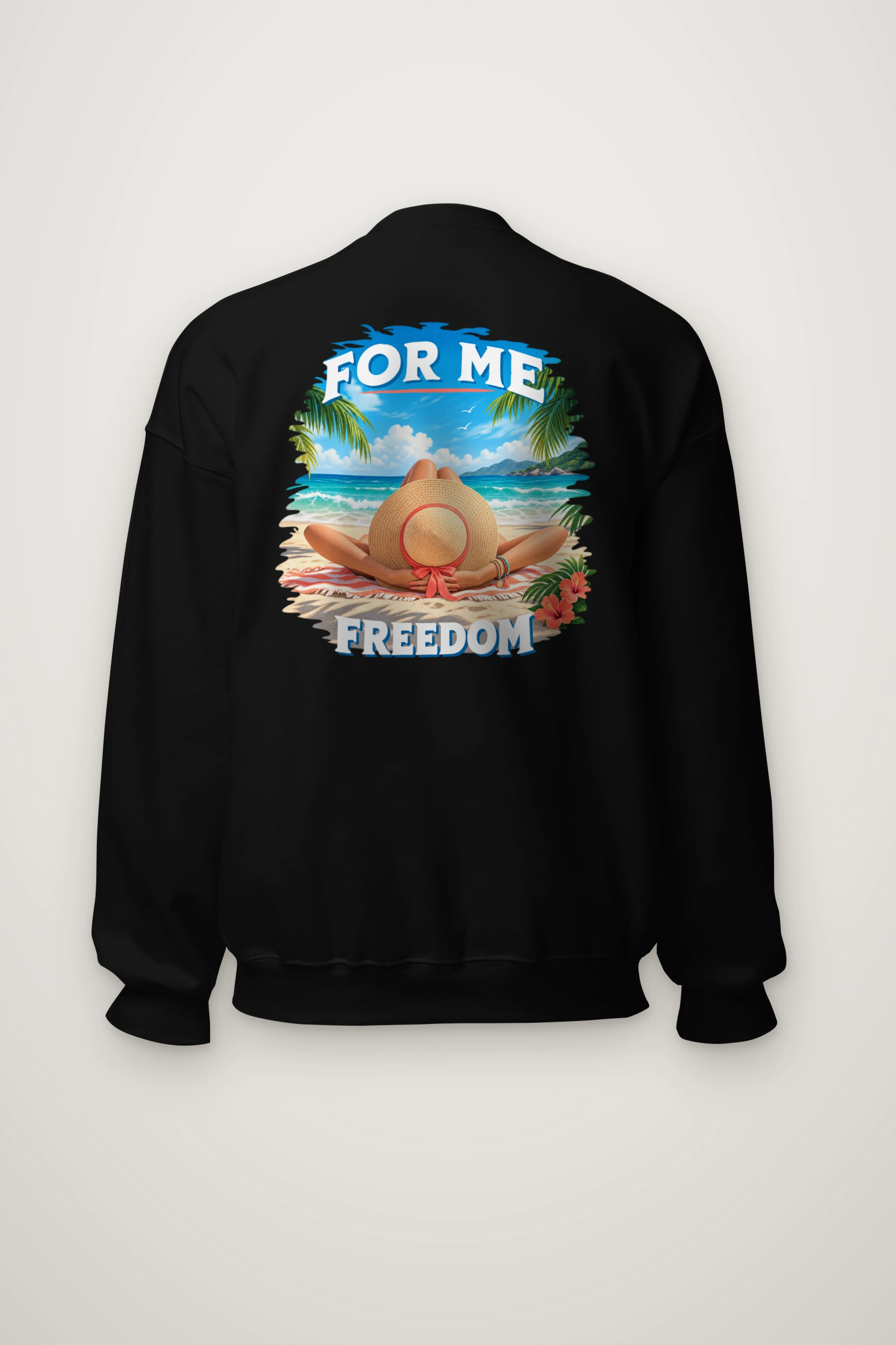 "For Me Freedom" Heavy Blend Unisex Crewneck Sweatshirt
