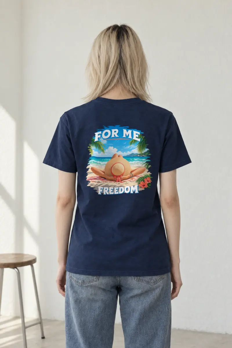 "For Me Freedom" Heavyweight Unisex Crewneck T-shirt