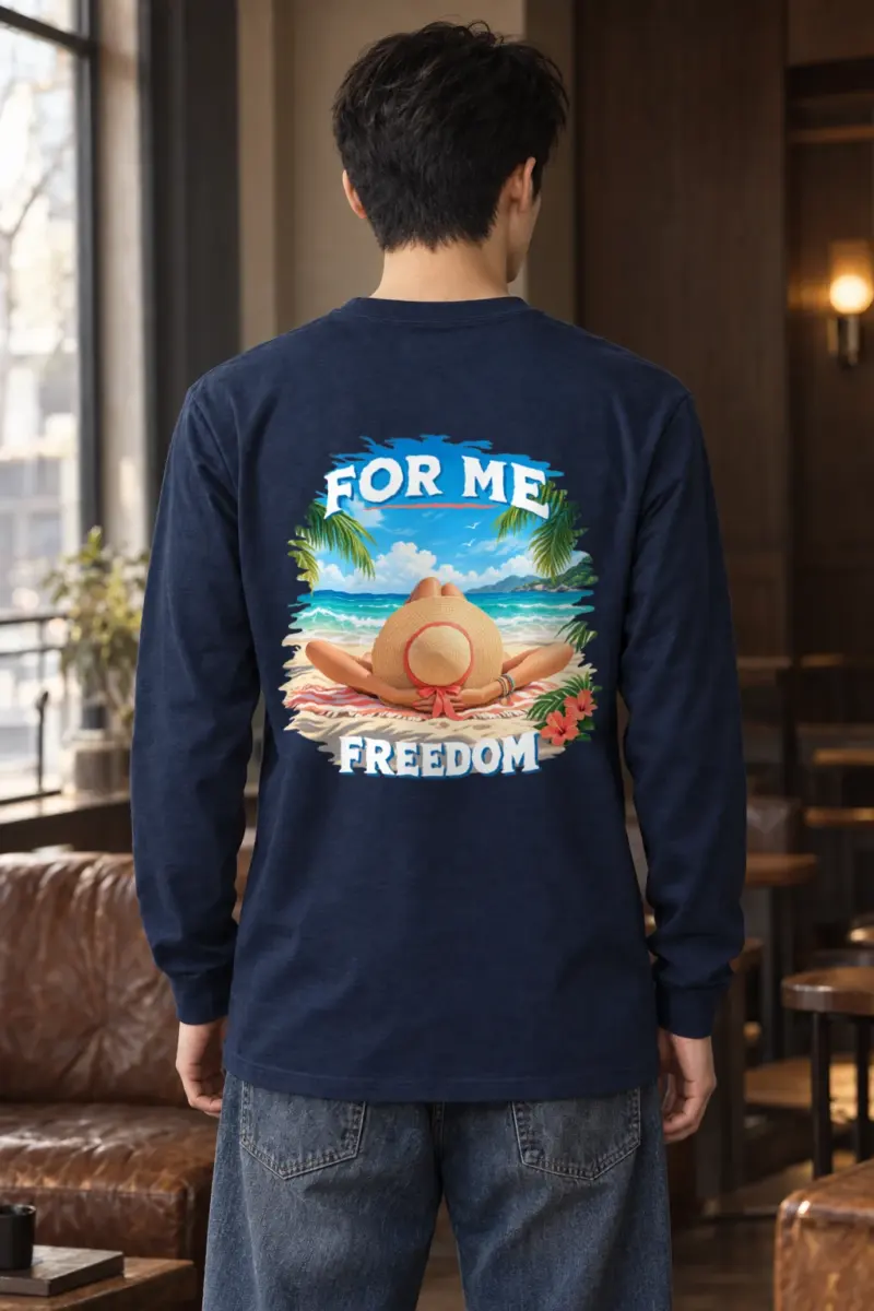 "For Me Freedom" Unisex Longsleeve T-shirt