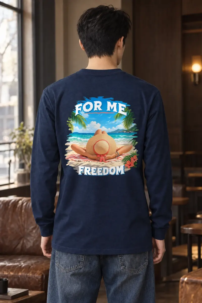 "For Me Freedom" Unisex Longsleeve T-shirt