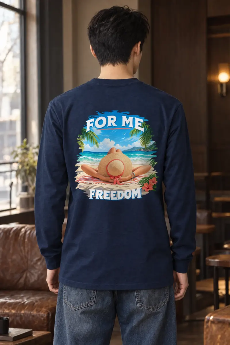 "For Me Freedom" Unisex Longsleeve T-shirt